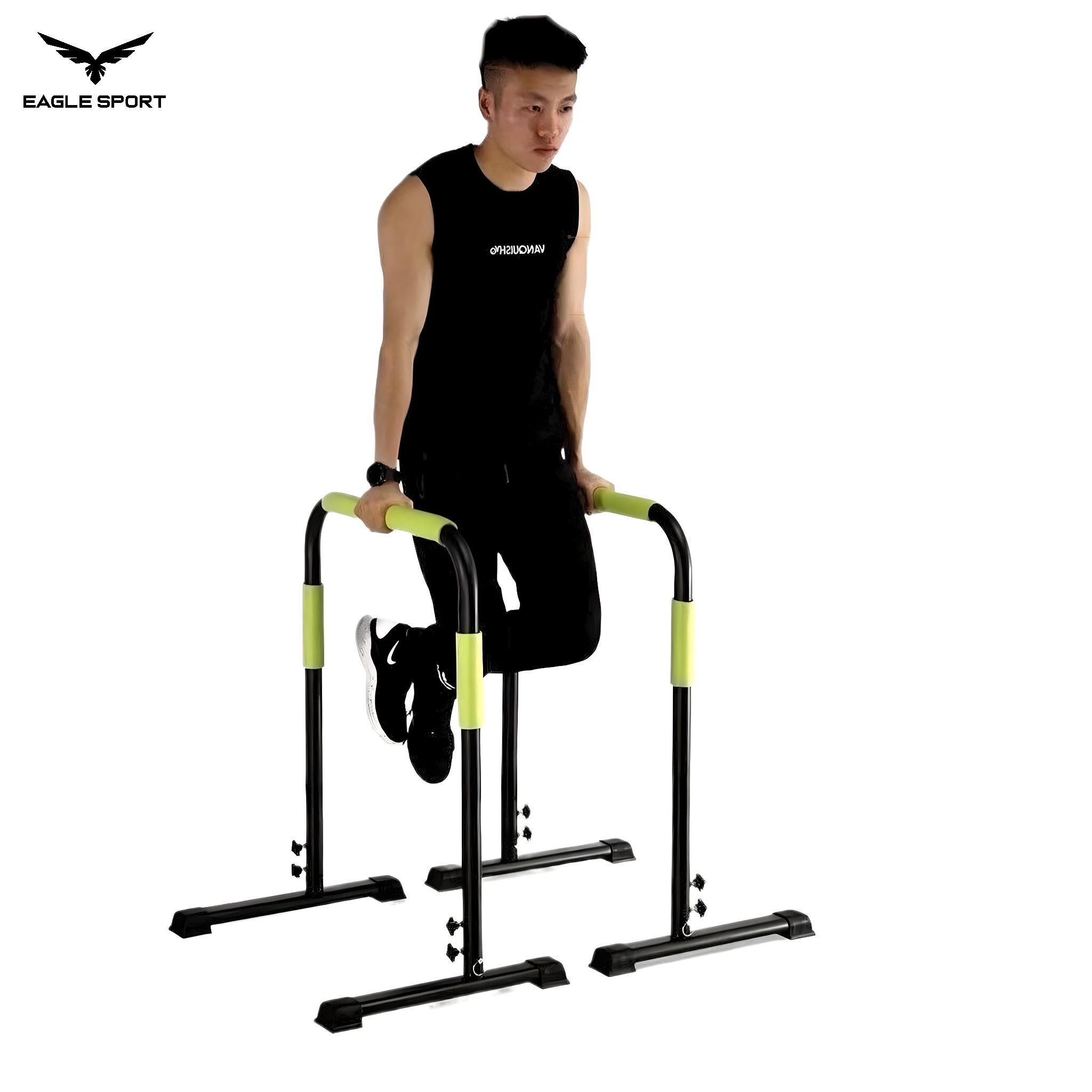 Adjustable Height Dip Bar
ستاند المتوازي – قابل لتعديل الارتفاع