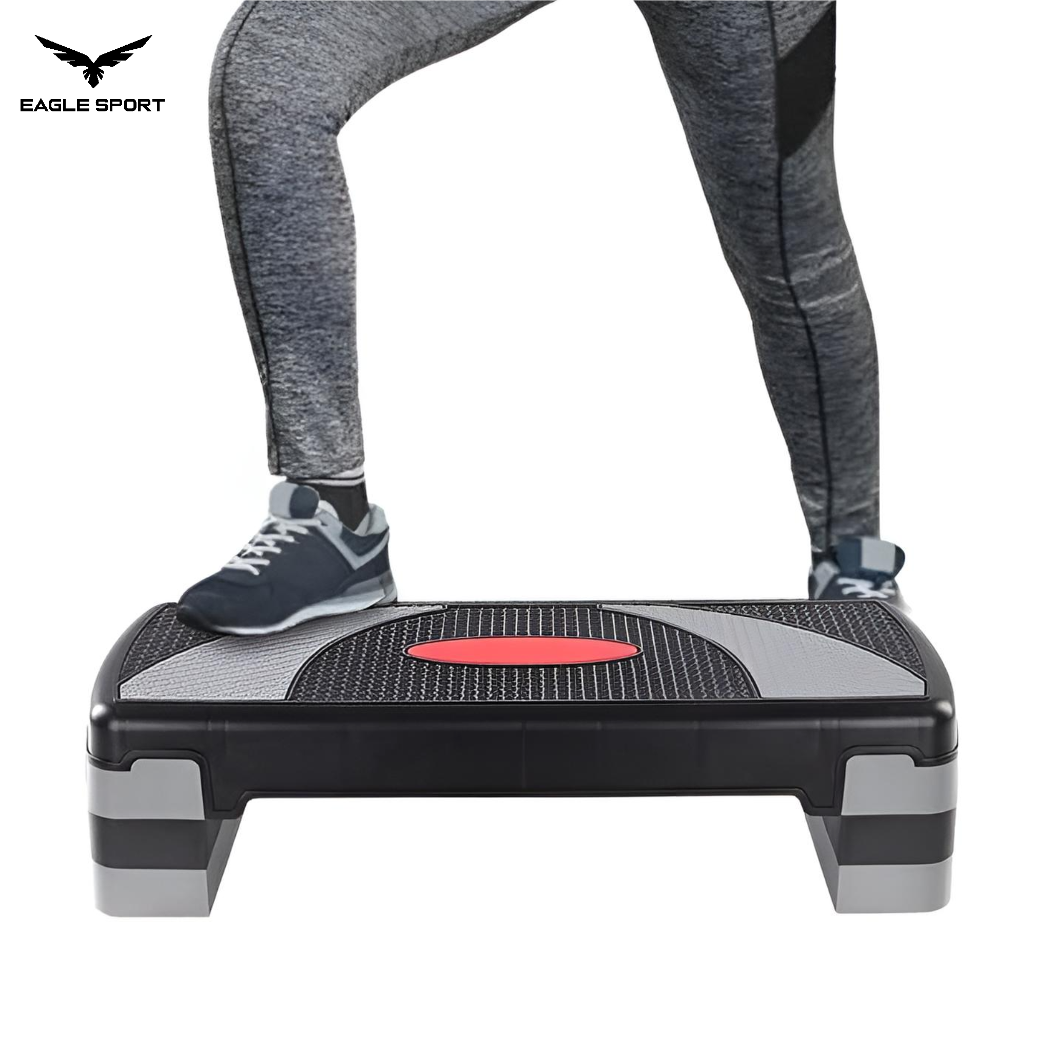 ستيب رياضي كبير الحجم قابل لتعديل الارتفاع – 3 مستويات
Aerobic Step Platform – Adjustable Fitness Stepper (Large Size)