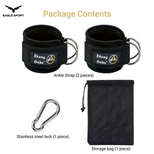 Ankle Strap for Cable Machines (2 Pieces) – Skang Duke
حزام كاحل لأجهزة الكيبل (قطعتان) – Skang Duke