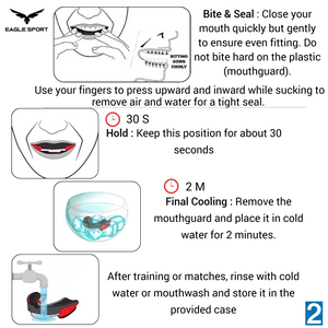 واقي الفم BADBOY متعدد الرياضات – حماية احترافية للأسنان والفك
BADBOY Multi-Sport Mouthguard – Professional Teeth & Jaw Protection