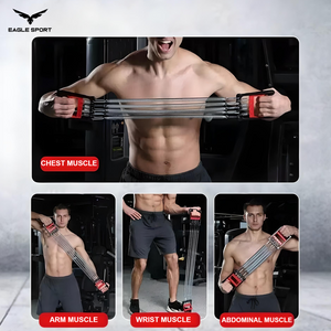 جهاز شد الصدر والذراع والبطن 3 في 1 – 5 زنبرك مقاومة
Chest Expander – 3 in 1 | 5-Spring Resistance Trainer