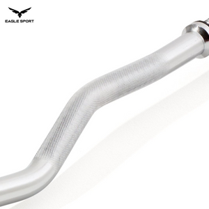 EZ Curl Barbell 120cm Chrome with Spin Lock Collars – Multiple Grips & Better Control
بار متعرّج (بار أعوج) كروم بطول 120 سم مع أقفال تثبيت – قبضات متعددة وتحكم أفضل