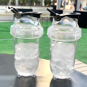 High-Quality Transparent Sports Shaker – 500ml
شيكر رياضي شفاف بجودة ممتازة – سعة 500 مل
