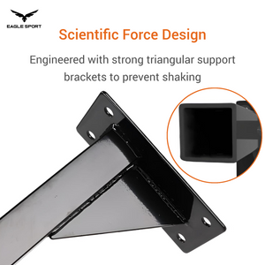 عقلة حائط ايرون جيم IRON GYM - أصلية
IRON GYM Wall Mounted Pull Up Bar – Original Heavy Duty