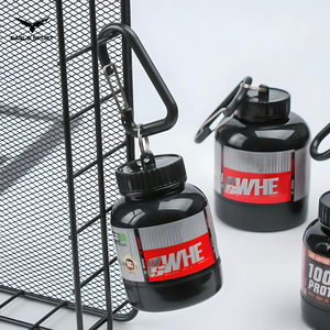 علبة تخزين صغيرة للمكملات – تصميم عبوة بروتين
Mini Supplement Storage Container – Protein Jar Style