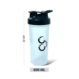 Premium Fitness Shaker Bottle – 600ml
شيكر رياضي بتصميم مميز – سعة 600 مل
