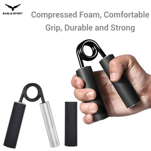 مقبض يد ستيل (هاند جريب) احترافي – 7 مستويات مقاومة (من 50 باوند حتى 350 باوند)
Professional Steel Hand Grip – 7 Resistance Levels (50LB to 350LB)