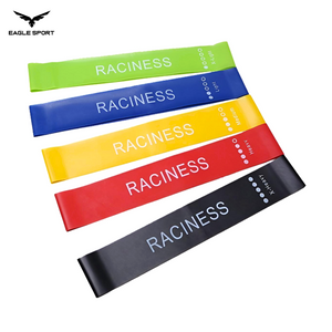 أشرطة المقاومة المطاطية (RACINESS) – طقم 5 مستويات مقاومة مختلفة
RACINESS Latex Resistance Bands – Set of 5 Resistance Levels