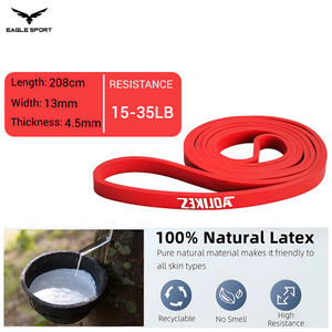 Resistance Loop Band – Red (AOLIKES Brand) – Below Medium Resistance
شريط مقاومة مطاطي دائري احترافي – أحمر (براند AOLIKES) – قوة تحت المتوسطة