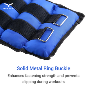 ثقلات رمل للقدمين واليدين – طقم 2 كيلو مكون من قطعتين (1 كيلو + 1 كيلو) مع حقيبة
Sand Weights for Hands & Feet – 2 kg Set (2 × 1 kg) with Carry Bag