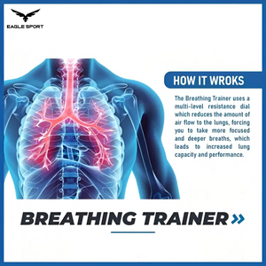 Sports Breathing Exercise Device with Adjustable Resistance (Single Piece)
جهاز تمارين التنفس الرياضي مع تحكم بالمقاومة (قطعة واحدة)