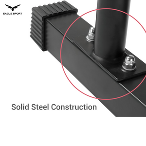 المتوازيات الحديدية – تصميم احترافي من الفولاذ الصلب
Steel Parallettes – Professional Solid Steel Design