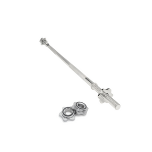 Straight Chrome Barbell 120 cm with Spin Lock Collars – Heavy Duty Quality
بار مستقيم كروم بطول 120 سم مع أقفال تثبيت – جودة عالية التحمّل