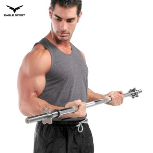 Straight Chrome Barbell 120 cm with Spin Lock Collars – Heavy Duty Quality
بار مستقيم كروم بطول 120 سم مع أقفال تثبيت – جودة عالية التحمّل