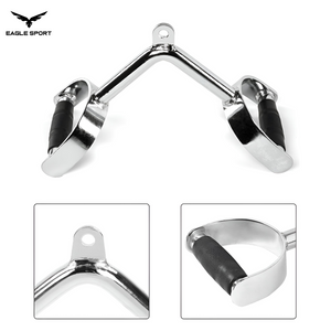 مقبض تجديف كيبل واسع على شكل (V-Bar)
V-Bar Cable Row Handle