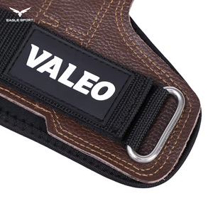 زوج مقابض يد احترافية من جلد البقر الطبيعي مع دعم معصم | VALEO
VALEO Natural Cowhide Leather Hand Grips with Wrist Support – Pair