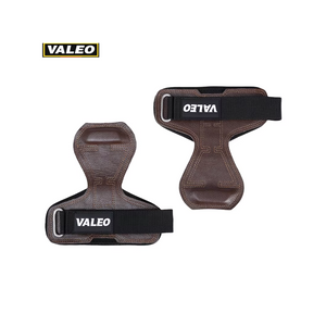 زوج مقابض يد احترافية من جلد البقر الطبيعي مع دعم معصم | VALEO
VALEO Natural Cowhide Leather Hand Grips with Wrist Support – Pair