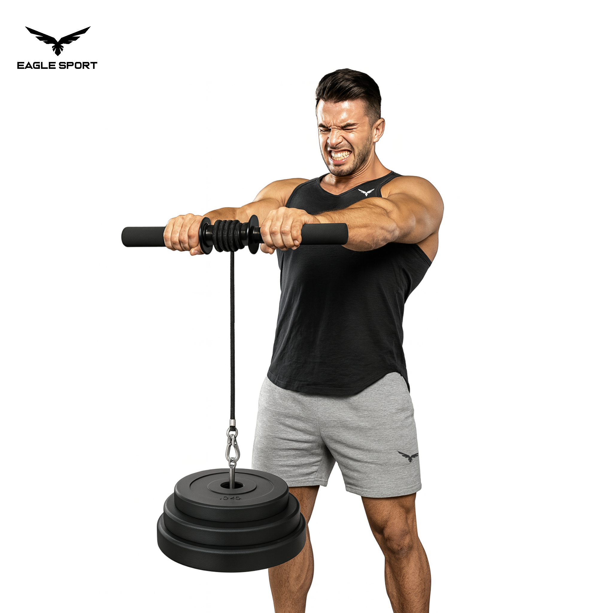 بكرة تدريب المعصم والساعد – لتقوية القبضة والزنود
Wrist & Forearm Training Roller – Boost Grip, Arm Strength & Nerve Control