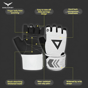قفازات تمارين رجالية مع دعم المعصم – AOLIKES
AOLIKES Men’s Workout Gloves with Wrist Support