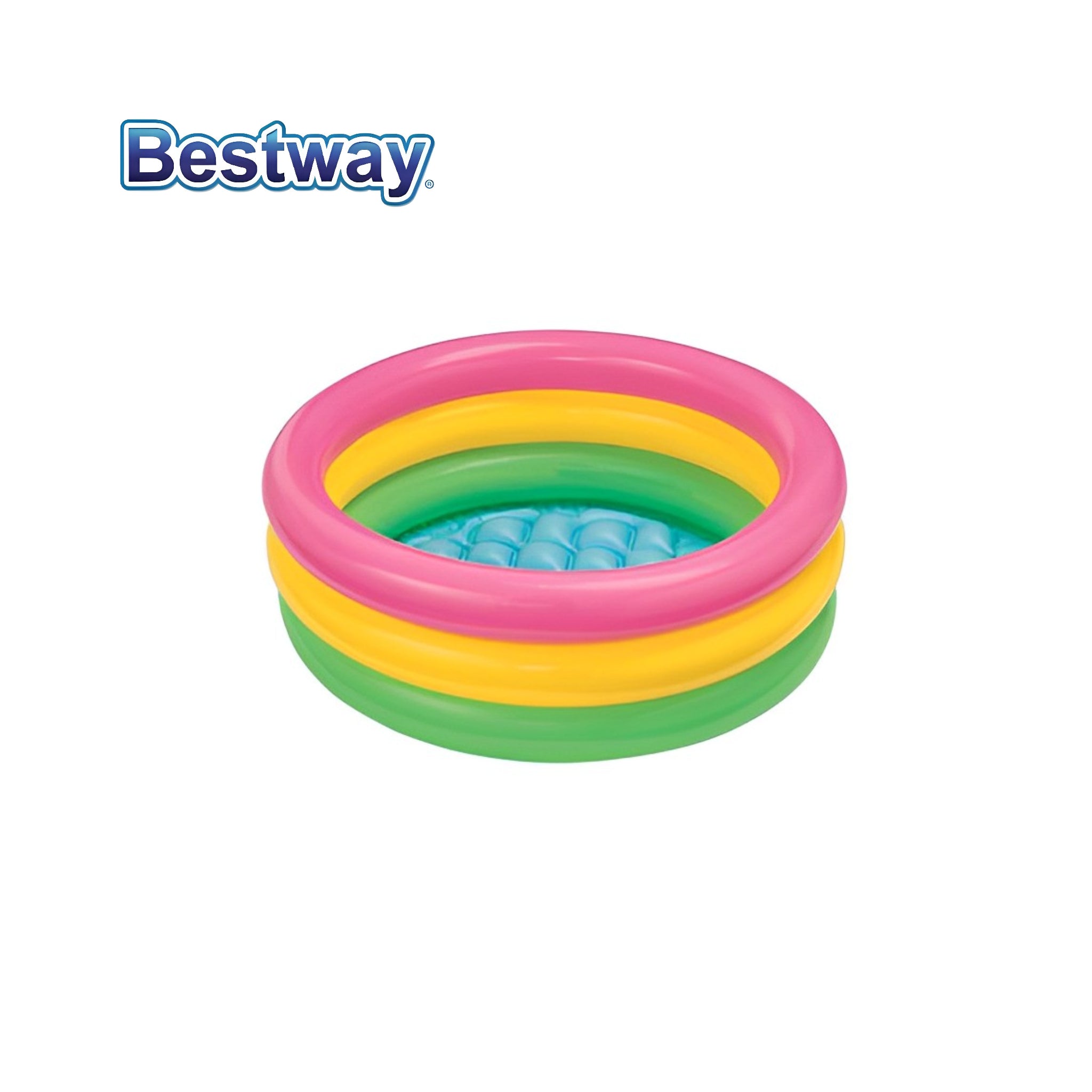 بركة سباحة Bestway الدائرية للأطفال + مضخة هواء – 70 × 24 سم