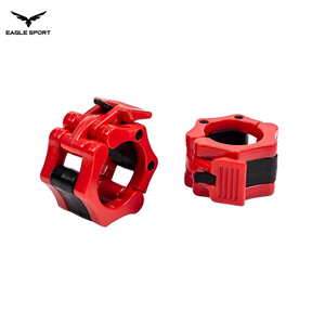 أقفال تثبيت أوزان أولمبية للبار 50 مم (قطعتان)
50mm Olympic Bar Weight Collar Locks (Pair)