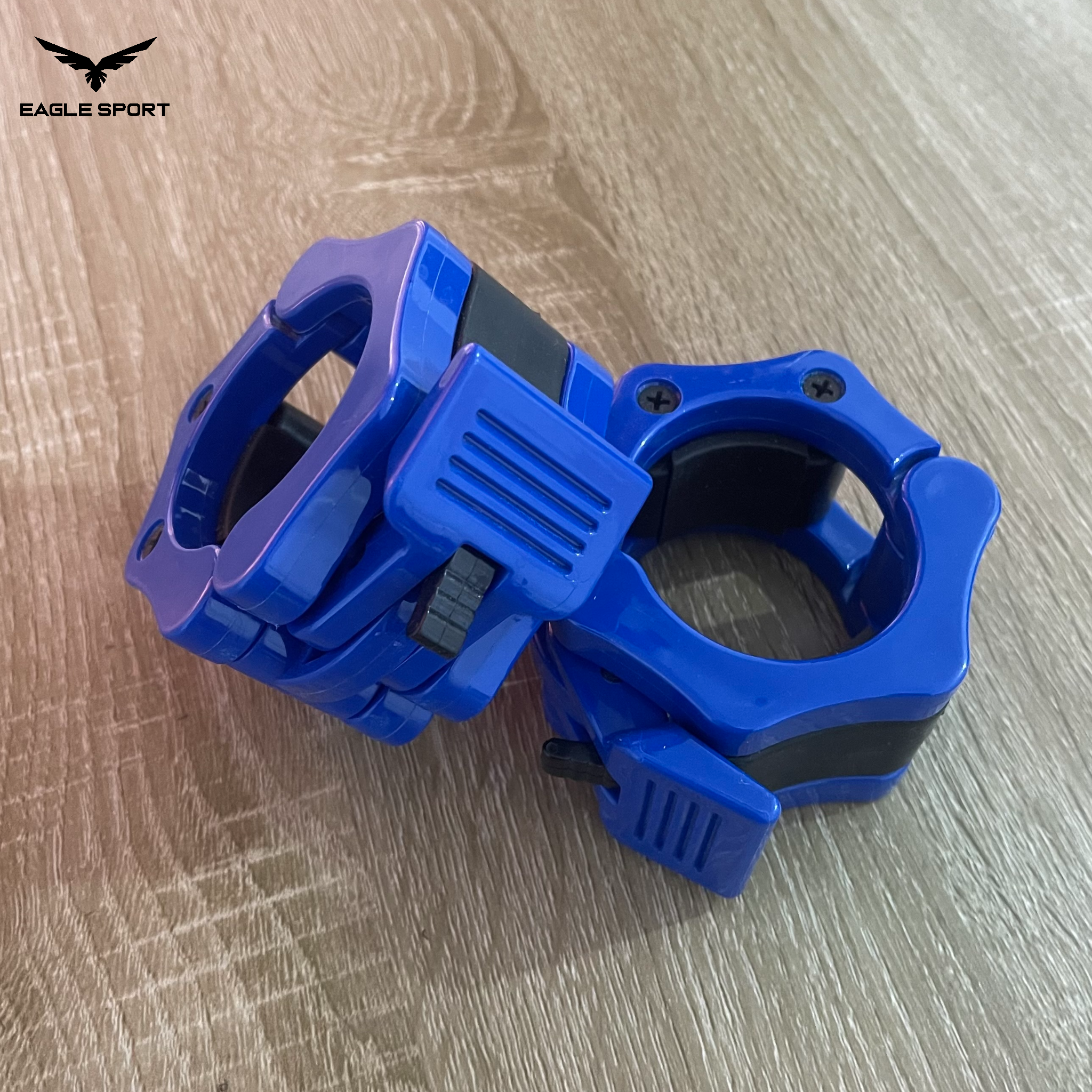 أقفال تثبيت أوزان أولمبية للبار 50 مم (قطعتان)
50mm Olympic Bar Weight Collar Locks (Pair)