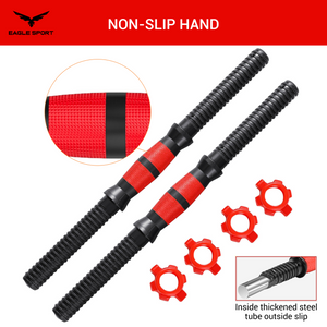 طقم دامبلز وبار قابل للتعديل – وزن إجمالي 20 كيلو
Adjustable Dumbbells & Bar Set – Total Weight 20 kg