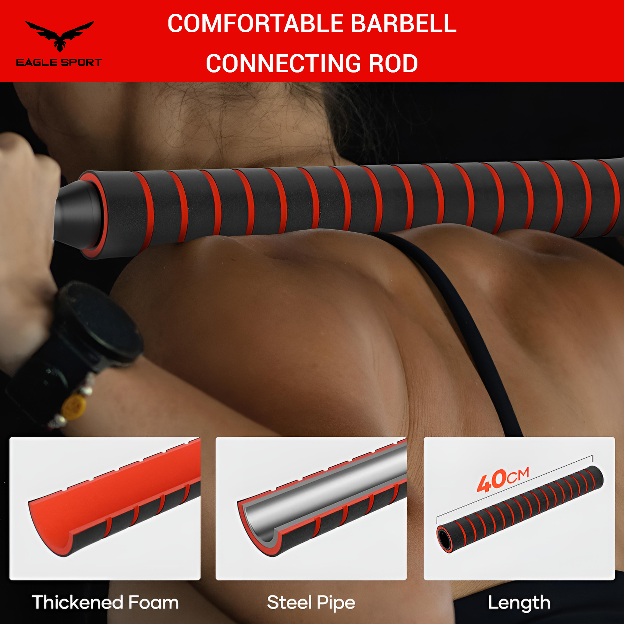 طقم دامبلز وبار قابل للتعديل – وزن إجمالي 20 كيلو
Adjustable Dumbbells & Bar Set – Total Weight 20 kg