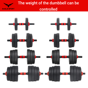 Adjustable Dumbbells & Barbell Set – Total Weight 30 KG
طقم دامبلز وبار قابل للتعديل – وزن إجمالي 30 كيلو