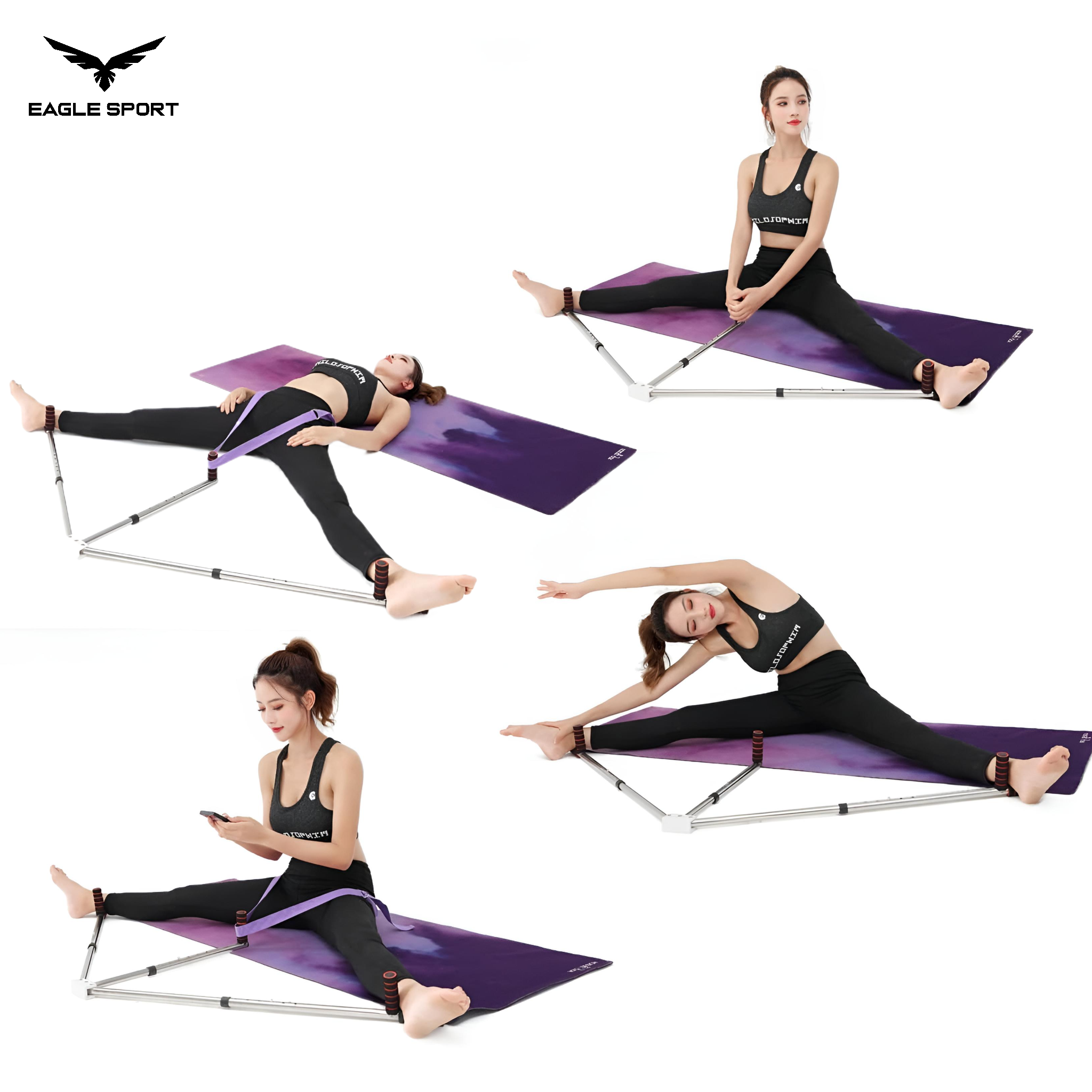 جهاز فتح الحوض وتمدد الساقين القابل للتعديل – مصنوع من فولاذ مقاوم للصدأ
Adjustable Leg Stretcher Machine – Stainless Steel Split Trainer