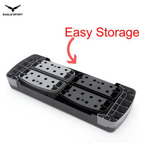 ستيب رياضي كبير الحجم قابل لتعديل الارتفاع – 3 مستويات
Aerobic Step Platform – Adjustable Fitness Stepper (Large Size)