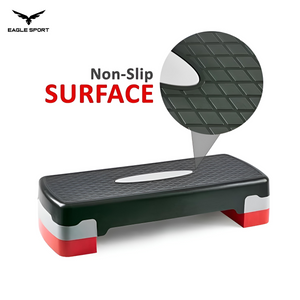 ستيب رياضي متوسط الحجم قابل لتعديل الارتفاع
Aerobic Step Platform – Adjustable Fitness Stepper (Medium Size)