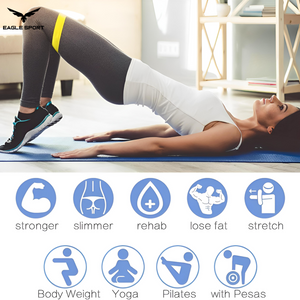 Aolikes Latex Resistance Bands – Set of 6 Resistance Levels with Carrying Bag
أشرطة المقاومة المطاطية (Aolikes) – طقم 6 مستويات مقاومة مختلفة مع حقيبة حمل
