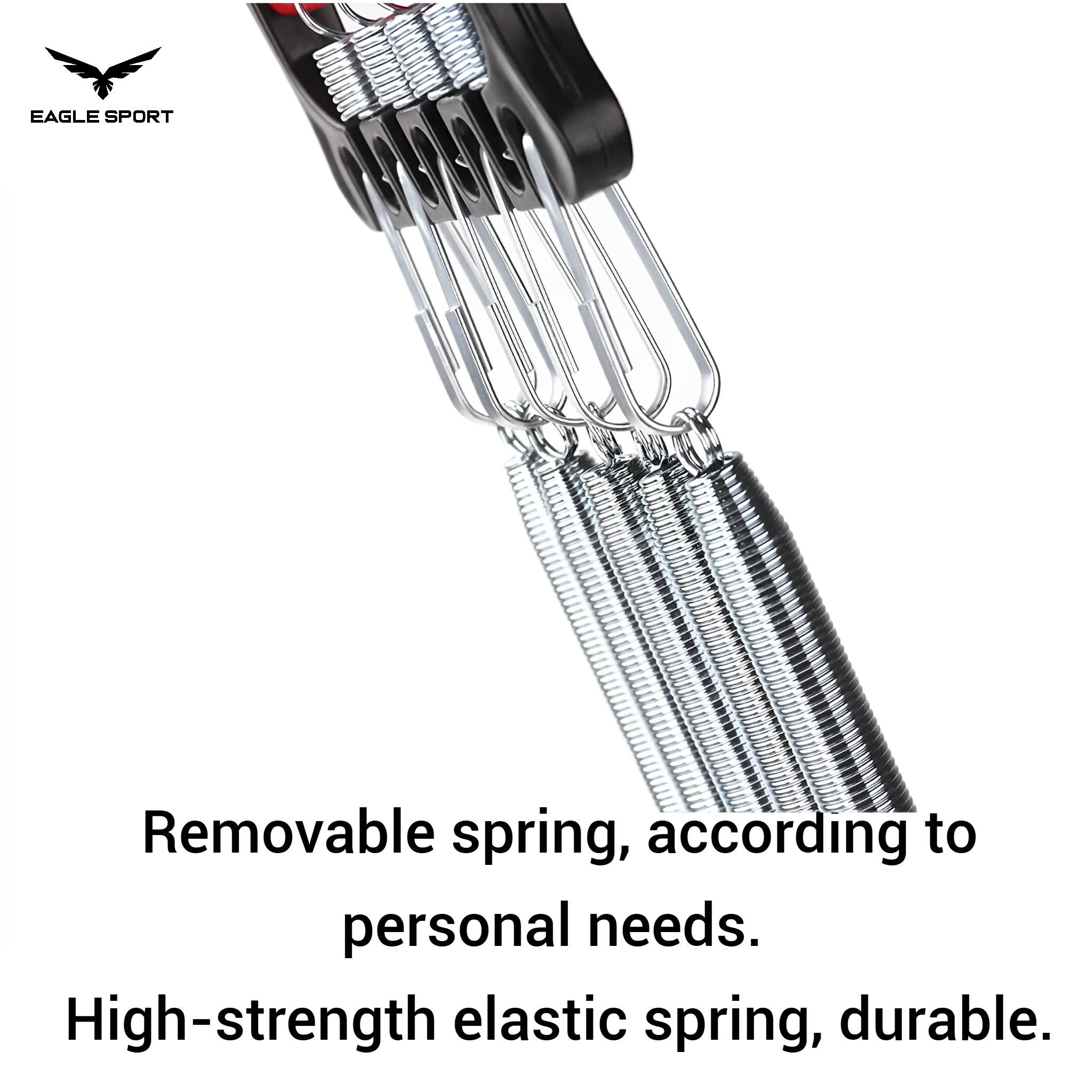  Chest Expander – 2 in 1 | 5-Spring Resistance Trainer
 جهاز شد الصدر والذراع 2 في 1 – 5 زنبرك مقاومة