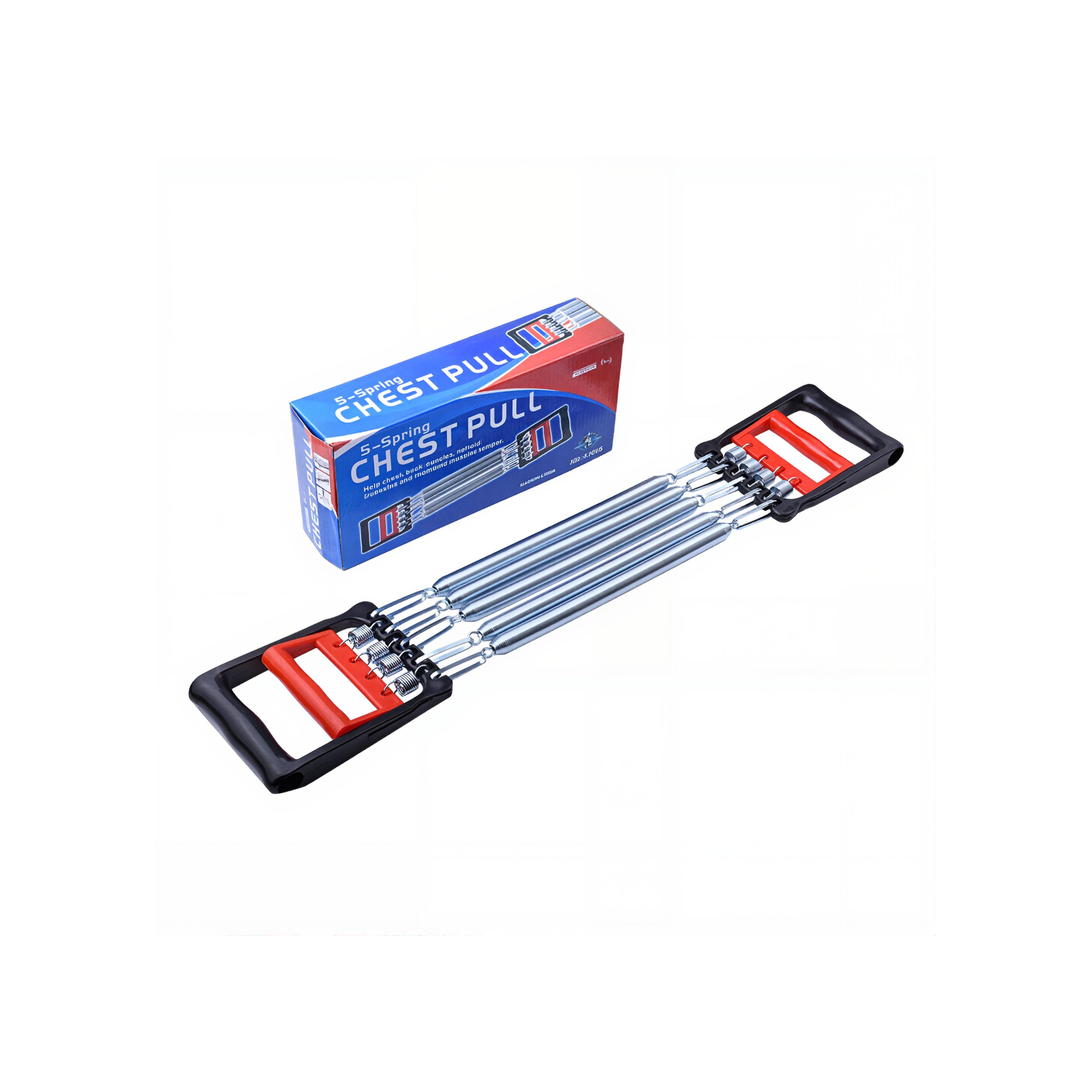  Chest Expander – 2 in 1 | 5-Spring Resistance Trainer
 جهاز شد الصدر والذراع 2 في 1 – 5 زنبرك مقاومة