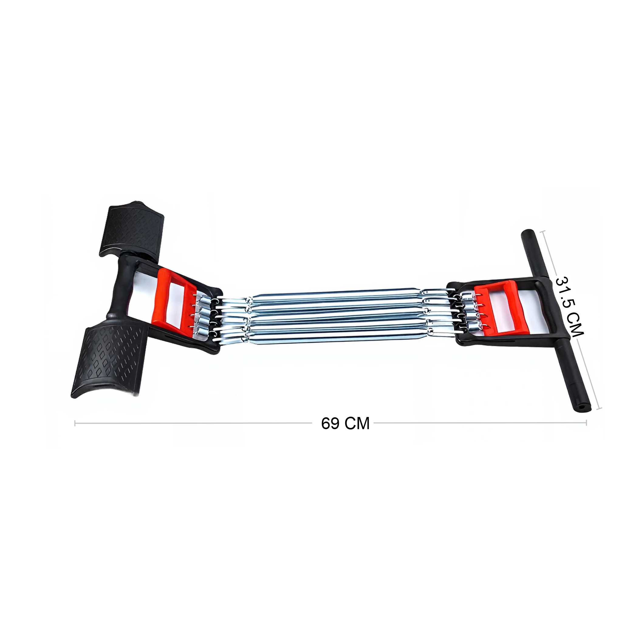  جهاز شد الصدر والذراع والبطن 3 في 1 – 5 زنبرك مقاومة
 Chest Expander – 3 in 1 | 5-Spring Resistance Trainer