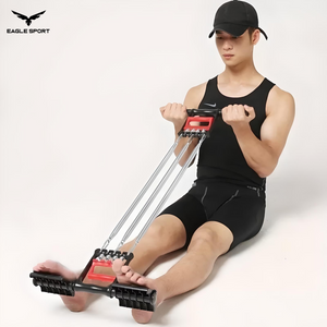  جهاز شد الصدر والذراع والبطن 3 في 1 – 5 زنبرك مقاومة
 Chest Expander – 3 in 1 | 5-Spring Resistance Trainer
