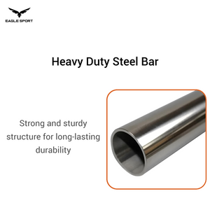 عقلة باب أو بين جدارين (بار عقلة) – قابلة لتعديل الطول من 61 إلى 100 سم – بجودة عالية
Doorway or Wall Pull-Up Bar – Adjustable Length 61 to 100 cm – High Quality