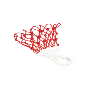  شبكة كرة سلة قوية – لون أحمر وأبيض
Durable Basketball Net – Red & White