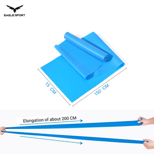شريط مقاومة مرن متوفر بعدة ألوان (قطعة واحدة)
Elastic Resistance Band – Available in Multiple Colors (Single Piece)