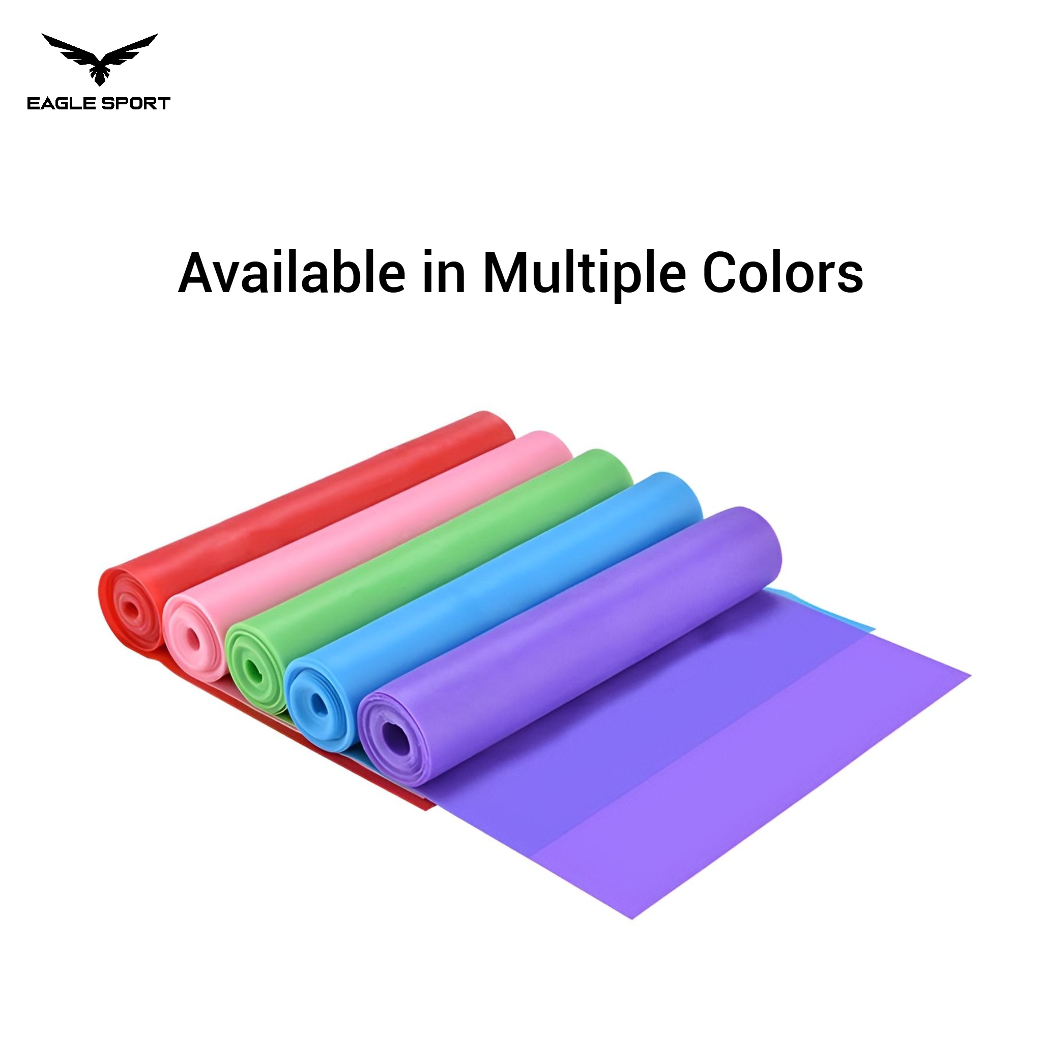 شريط مقاومة مرن متوفر بعدة ألوان (قطعة واحدة)
Elastic Resistance Band – Available in Multiple Colors (Single Piece)