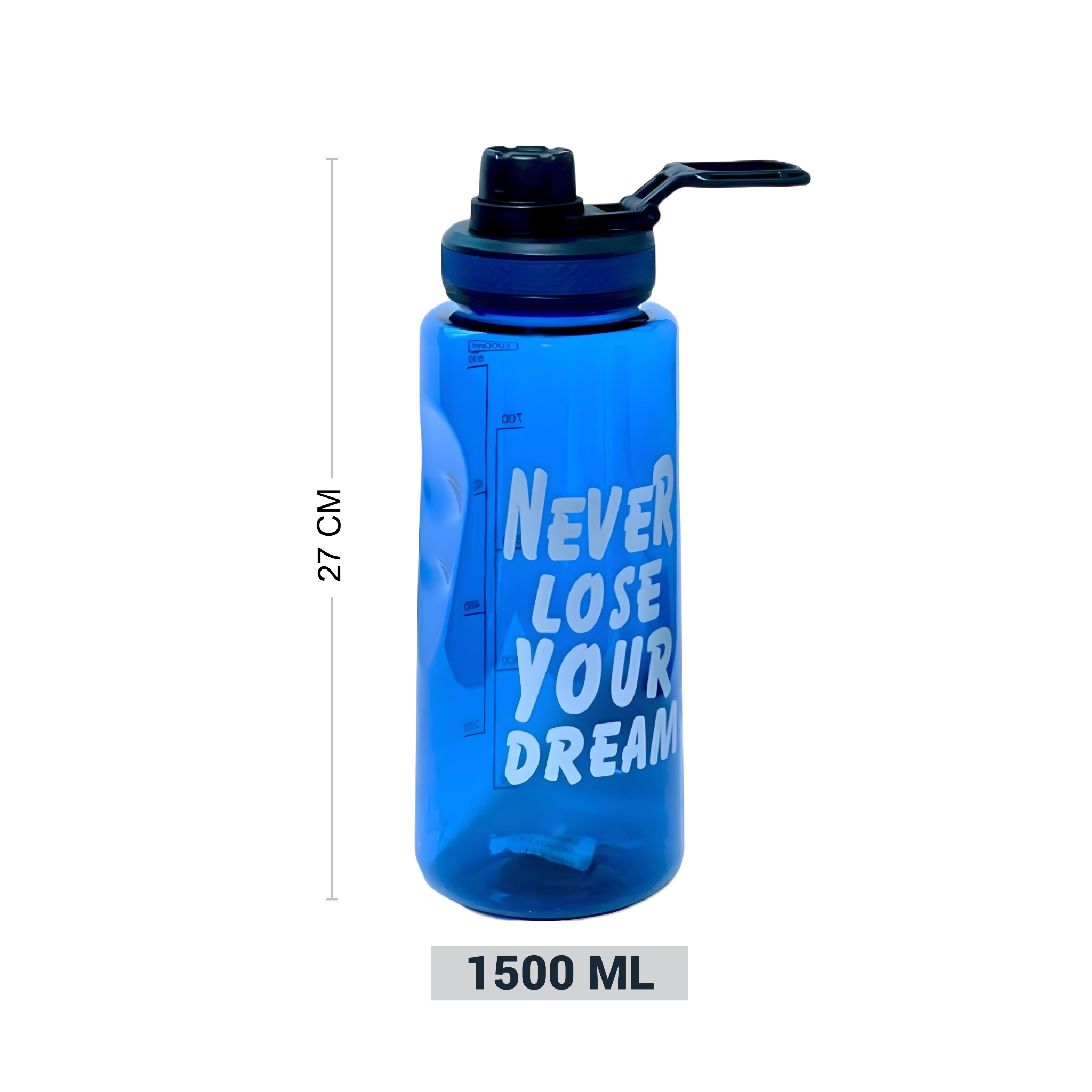 قنينة ماء رياضية – سعة 1500 مل
 Ergonomic Sports Water Bottle – 1500ml