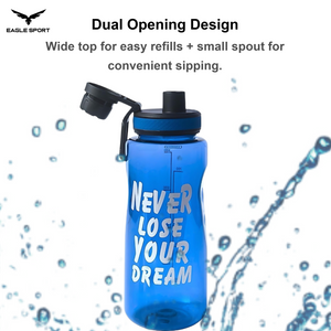 قنينة ماء رياضية – سعة 1500 مل
 Ergonomic Sports Water Bottle – 1500ml