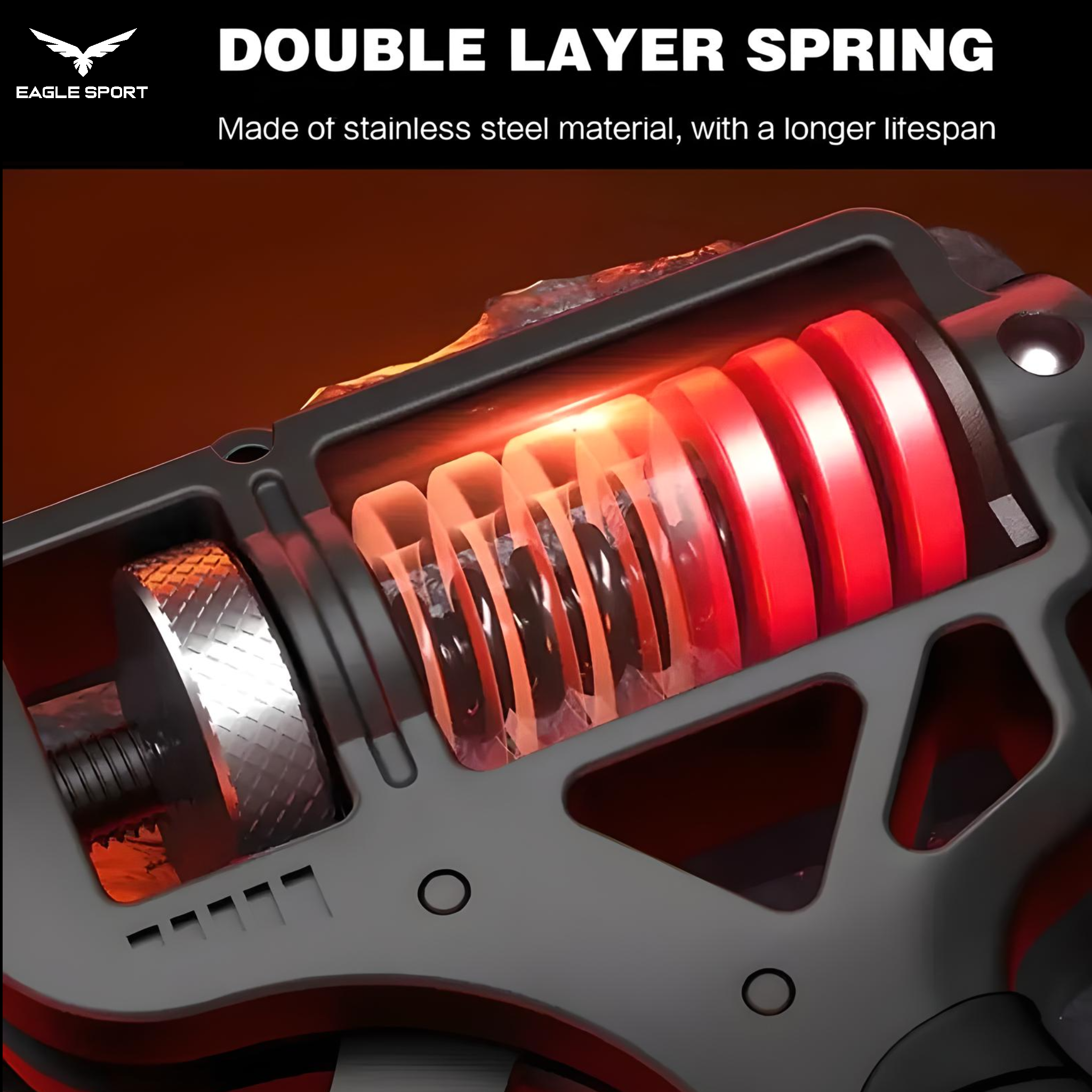مقبض يد (هاند جريب) احترافي قابل للتعديل – من 5 إلى 165 كيلو
Adjustable Hand Grip – 5 to 165kg (No Counter)
