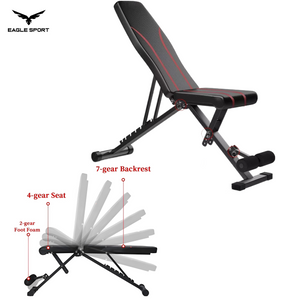 بنش تمارين منزلي متعدد الوضعيات قابل للطي وتحمّل حتى 180 كغ
Foldable Adjustable Home Workout Bench – Supports Up to 180 kg
