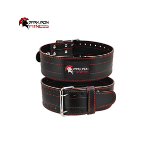 حزام رفع أثقال من جلد البقر الأصلي لدعم أسفل الظهر والعمود الفقري – DARK IRON FITNESS
Genuine Cowhide Leather Weightlifting Belt for Lower Back & Spine Support – DARK IRON FITNESS