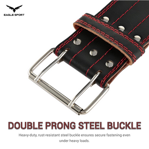 حزام رفع أثقال من جلد البقر الأصلي لدعم أسفل الظهر والعمود الفقري – DARK IRON FITNESS
Genuine Cowhide Leather Weightlifting Belt for Lower Back & Spine Support – DARK IRON FITNESS