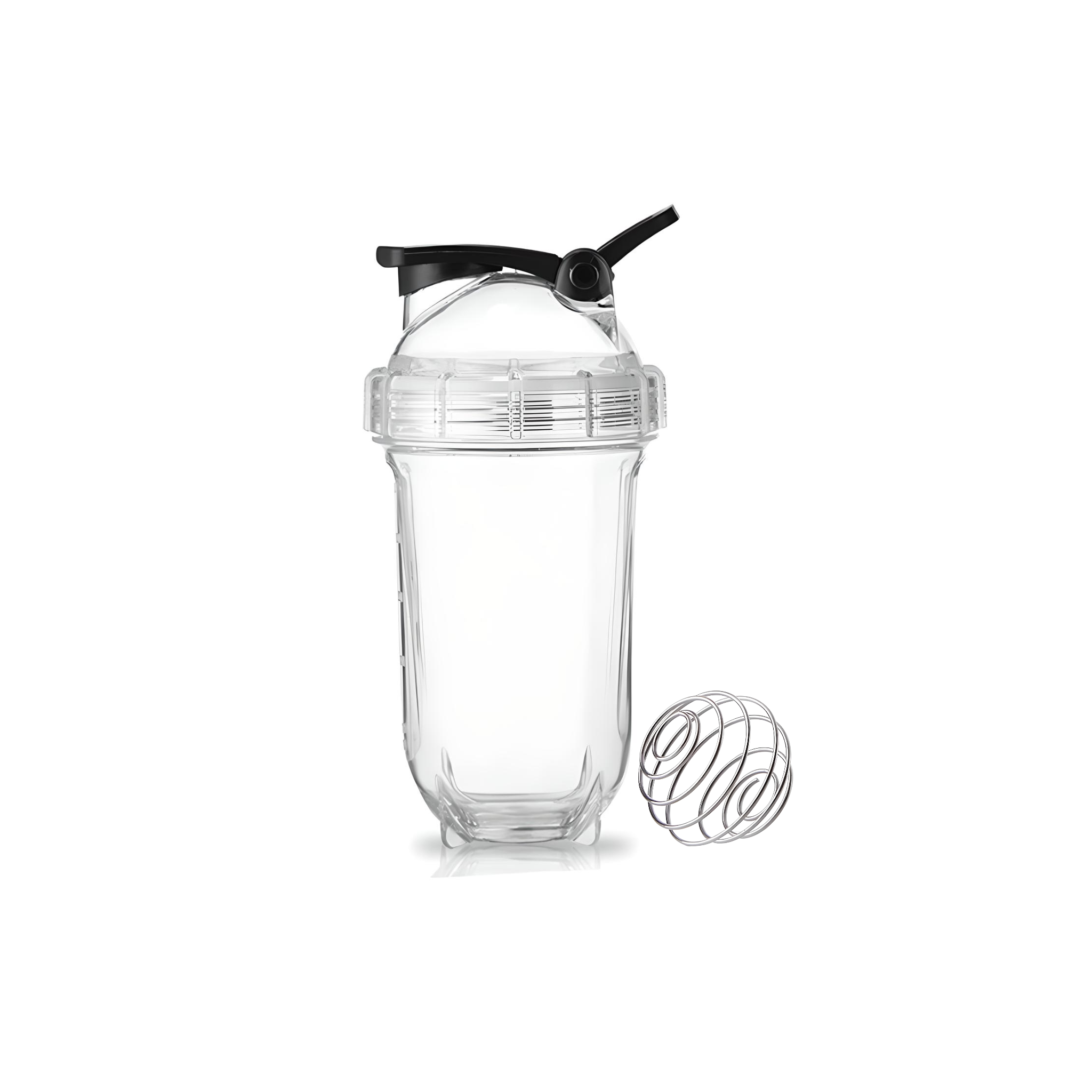 High-Quality Transparent Sports Shaker – 500ml
 شيكر رياضي شفاف بجودة ممتازة – سعة 500 مل