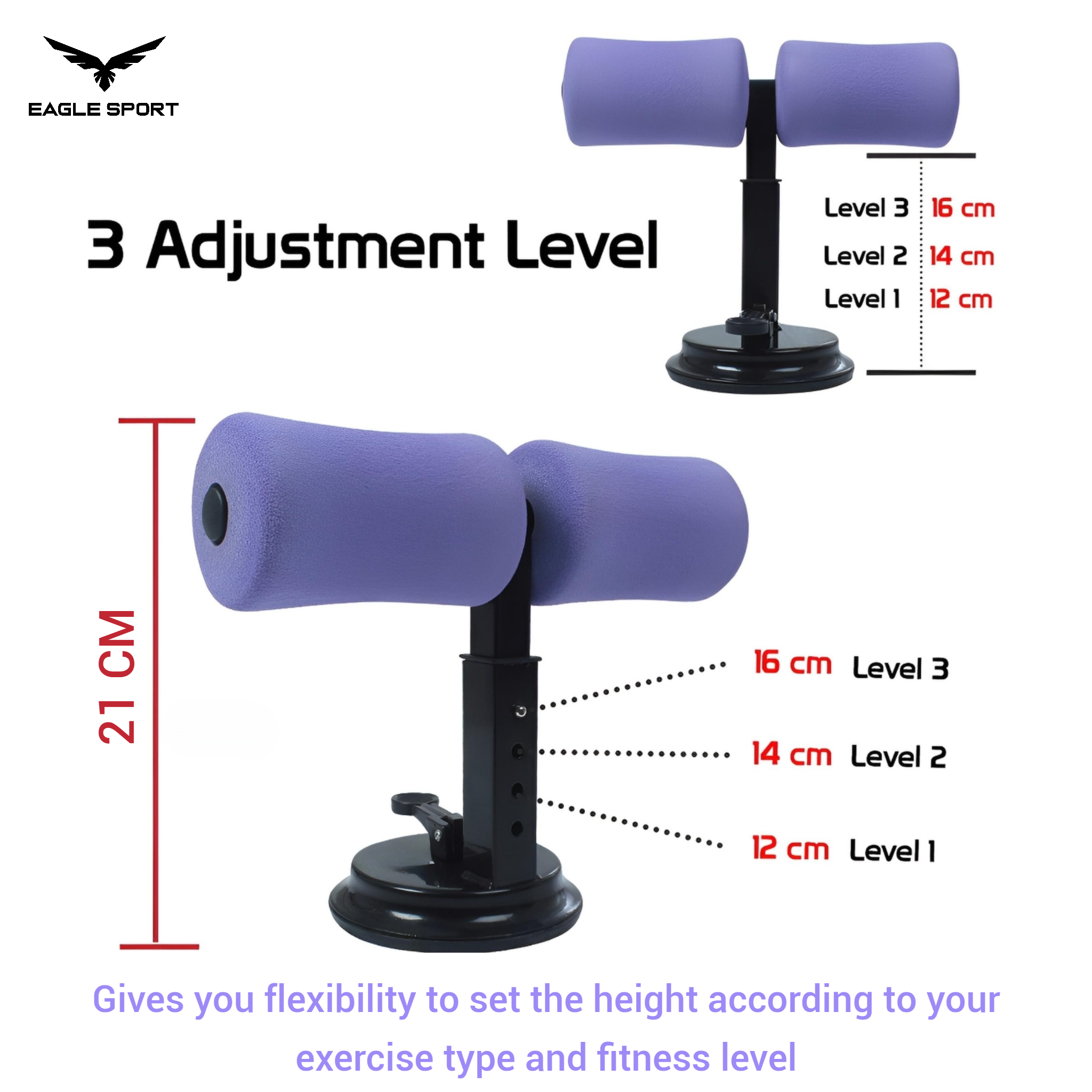 جهاز تمارين البطن المنزلي
Home Abdominal Exercise Device