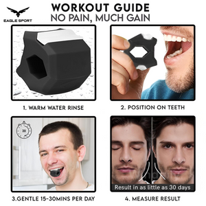 Jaw Exerciser Resistance Set – 4 Pieces
مجموعة تمارين الفك متعددة المقاومات – 4 قطع